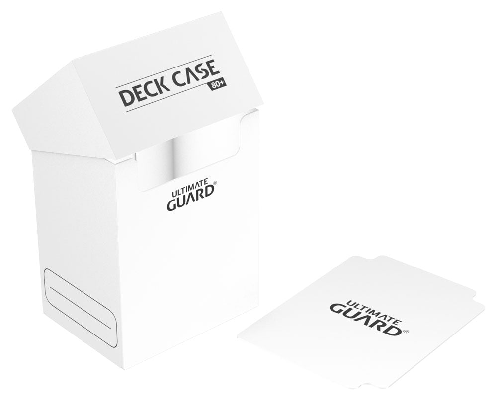 Ultimate Guard Deck Case 80+ Bianco - Portamazzi per Carte da Gioco