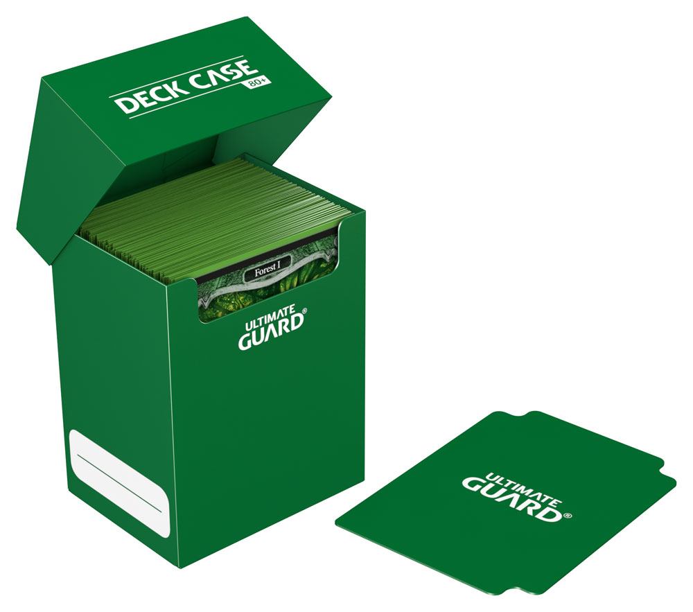Ultimate Guard Deck Case 80+ Verde - Portamazzi per Carte TCG