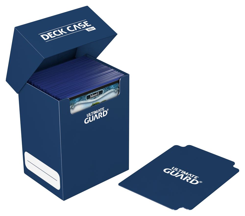 Ultimate Guard Deck Case 80+ Blu - Portadeck per 80 carte doppia busta