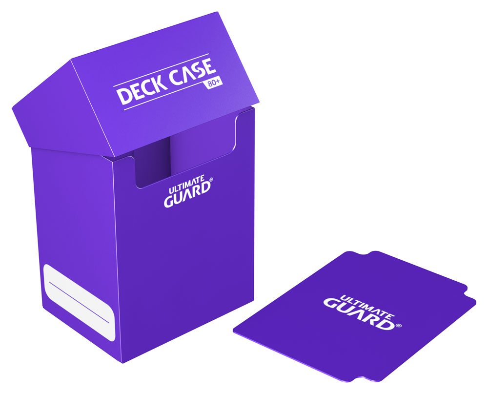 Ultimate Guard Deck Case 80+ - Custodia per carte viola