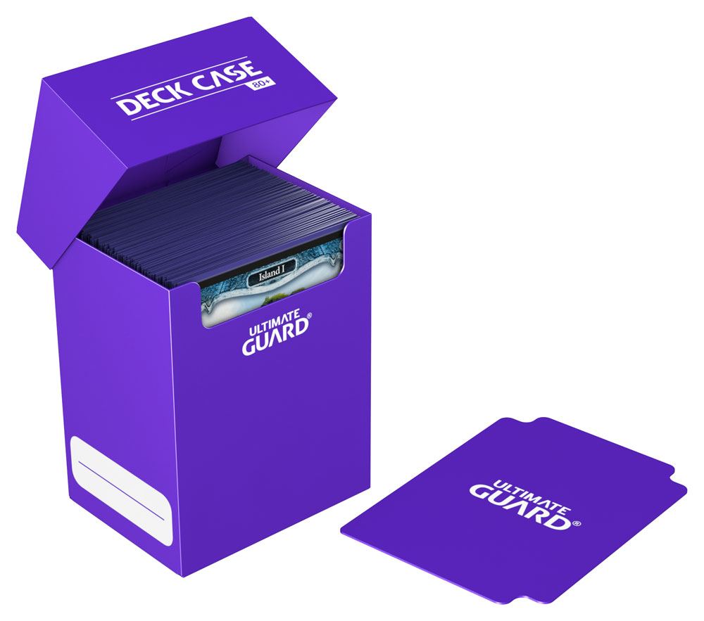Ultimate Guard Deck Case 80+ - Custodia per carte viola