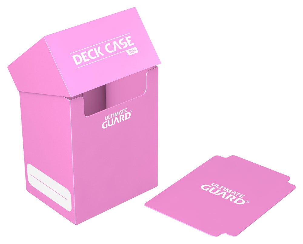 Ultimate Guard Deck Case 80+ Rosa - Portamazzi per Carte TCG