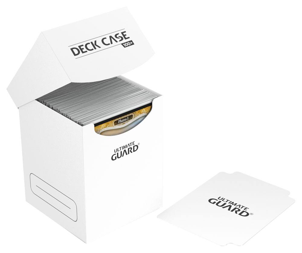 Ultimate Guard Deck Case 100+ Bianco - Portamazzi per Carte TCG