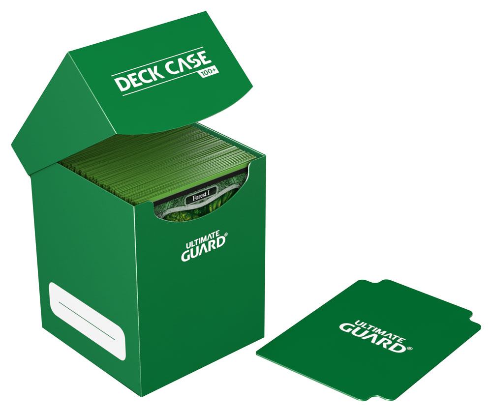 Ultimate Guard Deck Case 100+ Verde - Portamazzi per Carte TCG