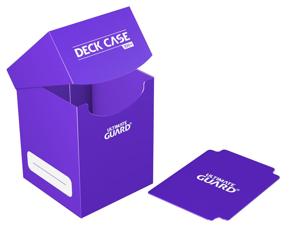 Ultimate Guard Deck Case 100+ - Deck Box Viola per 100 Carte Double-Sleeved