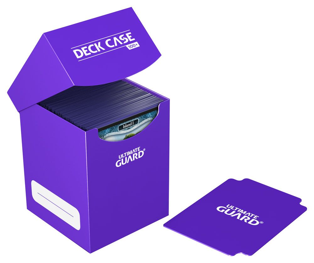 Ultimate Guard Deck Case 100+ - Deck Box Viola per 100 Carte Double-Sleeved