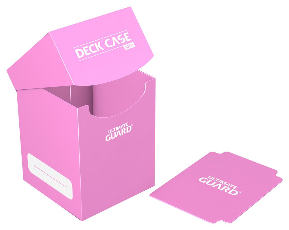 Ultimate Guard Deck Case 100+ - Rosa, Portamazzi per Carte TCG