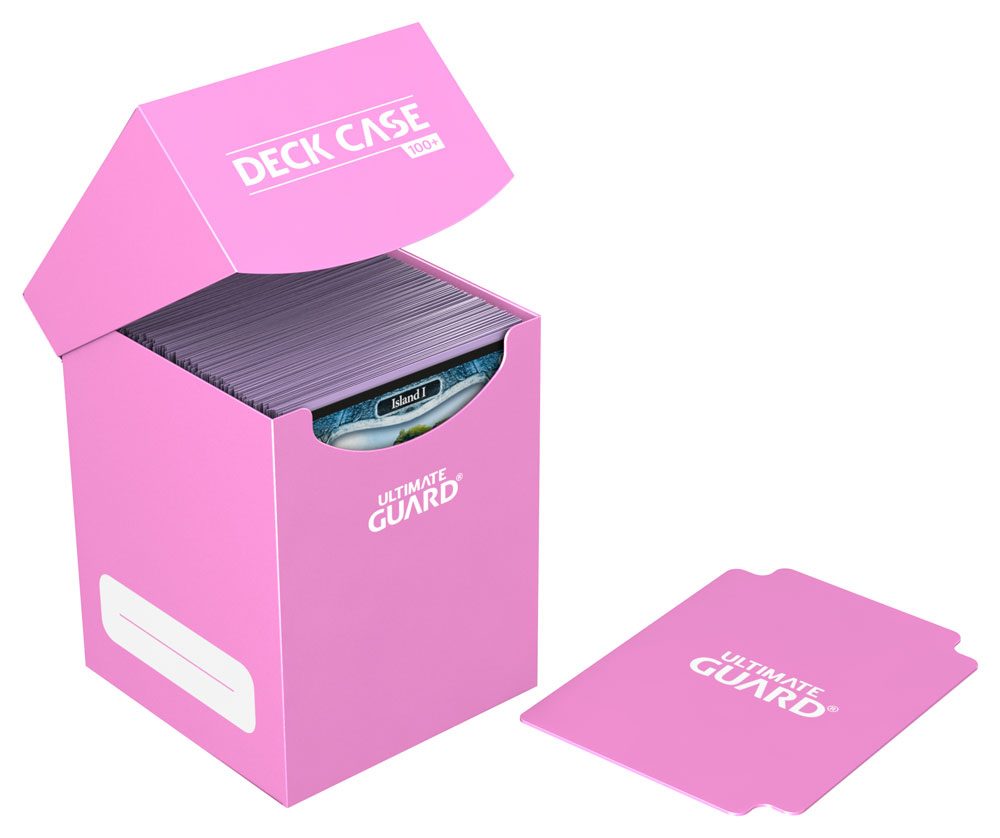 Ultimate Guard Deck Case 100+ - Rosa, Portamazzi per Carte TCG