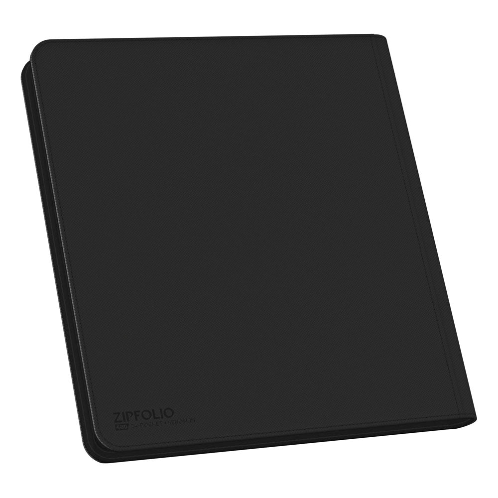 Ultimate Guard Zipfolio 480 24 tasche Xenoskin - Nero