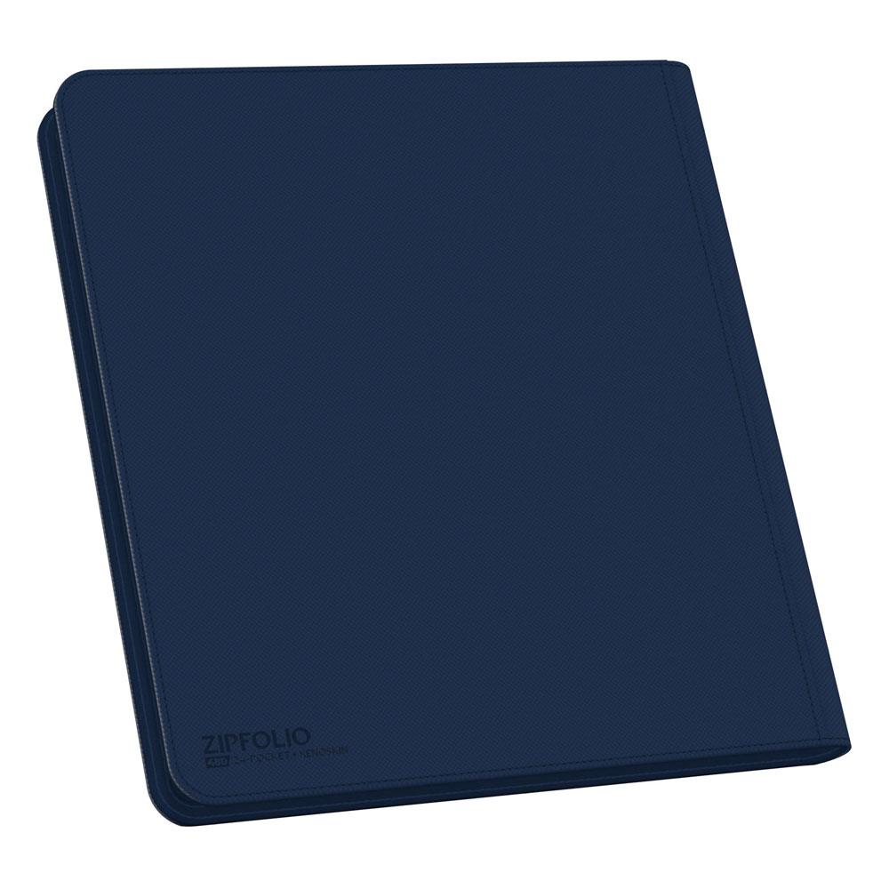 Ultimate Guard Zipfolio 480 24 tasche Xenoskin - Album per carte collezionabili blu