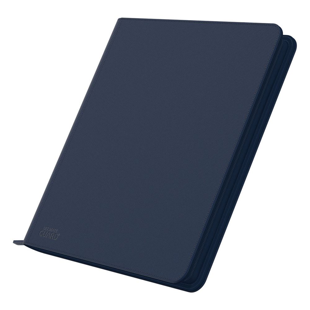 Ultimate Guard Zipfolio 480 24 tasche Xenoskin - Album per carte collezionabili blu
