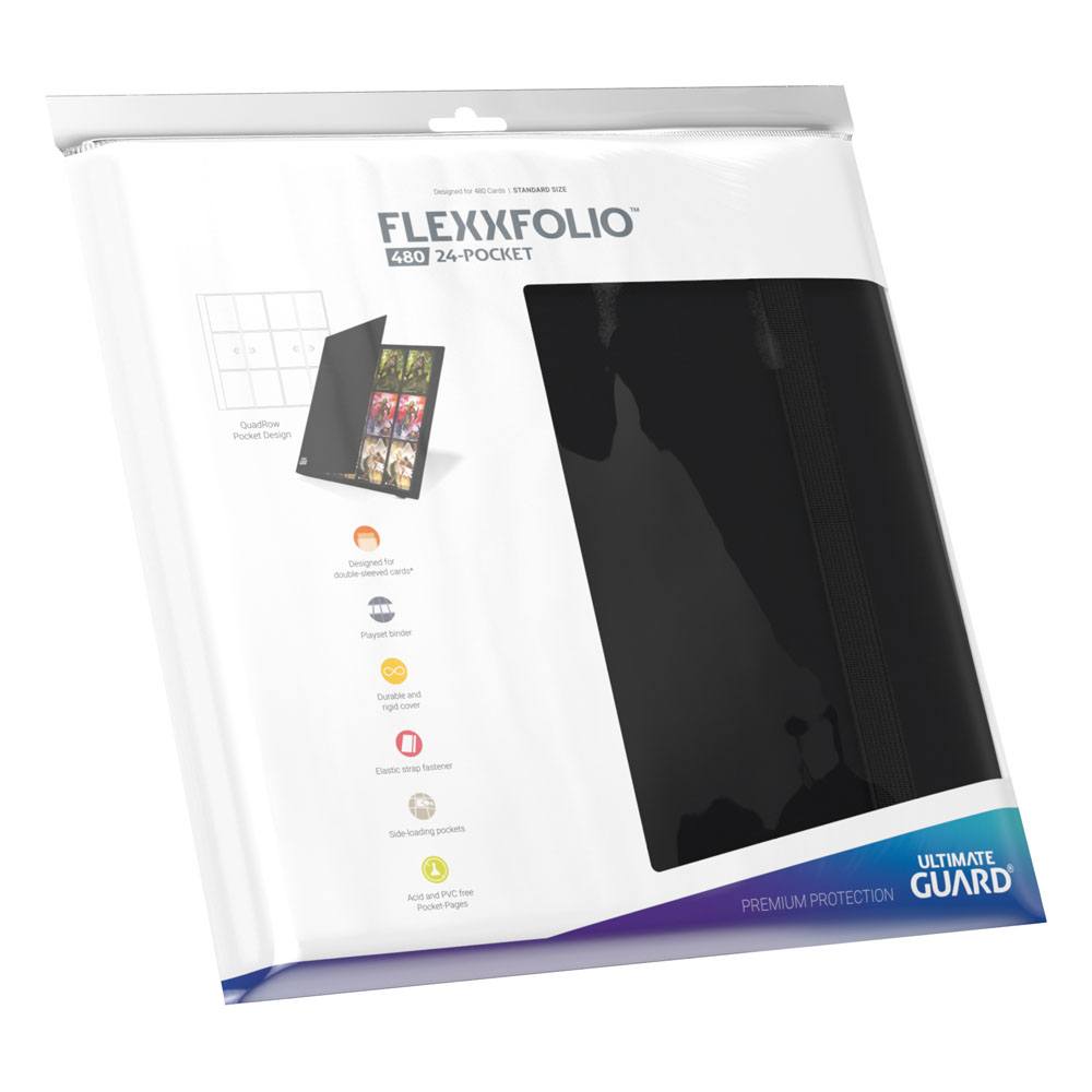 Ultimate Guard Flexxfolio 480 24 tasche - Album per carte TCG nero