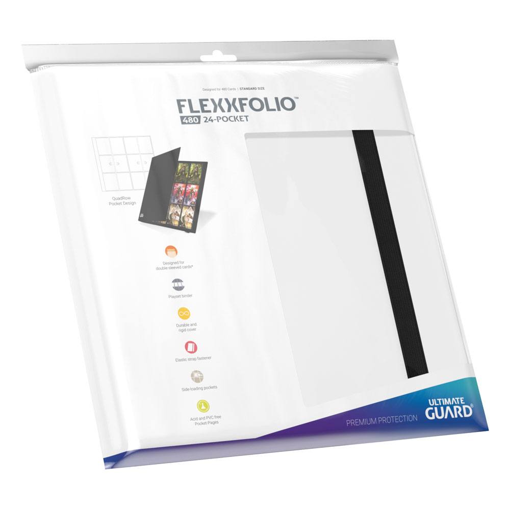 Ultimate Guard Flexxfolio 480 24 tasche - Album portacarte bianco