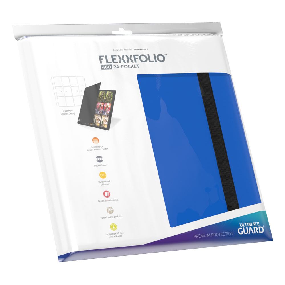 Ultimate Guard Flexxfolio 480 24 tasche - Album portacarte blu
