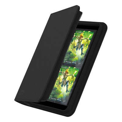 Ultimate Guard Zipfolio 160 8 tasche Xenoskin - Album portacarte nero
