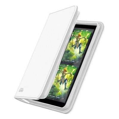 Ultimate Guard Zipfolio 160 8 tasche Xenoskin Bianco - Album per carte