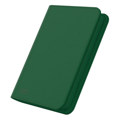 Ultimate Guard Zipfolio 160 8-Pocket Xenoskin - Portafoglio per Carte Verde
