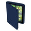 Ultimate Guard Zipfolio 160 8 tasche Xenoskin - Portafoglio per carte collezionabili blu