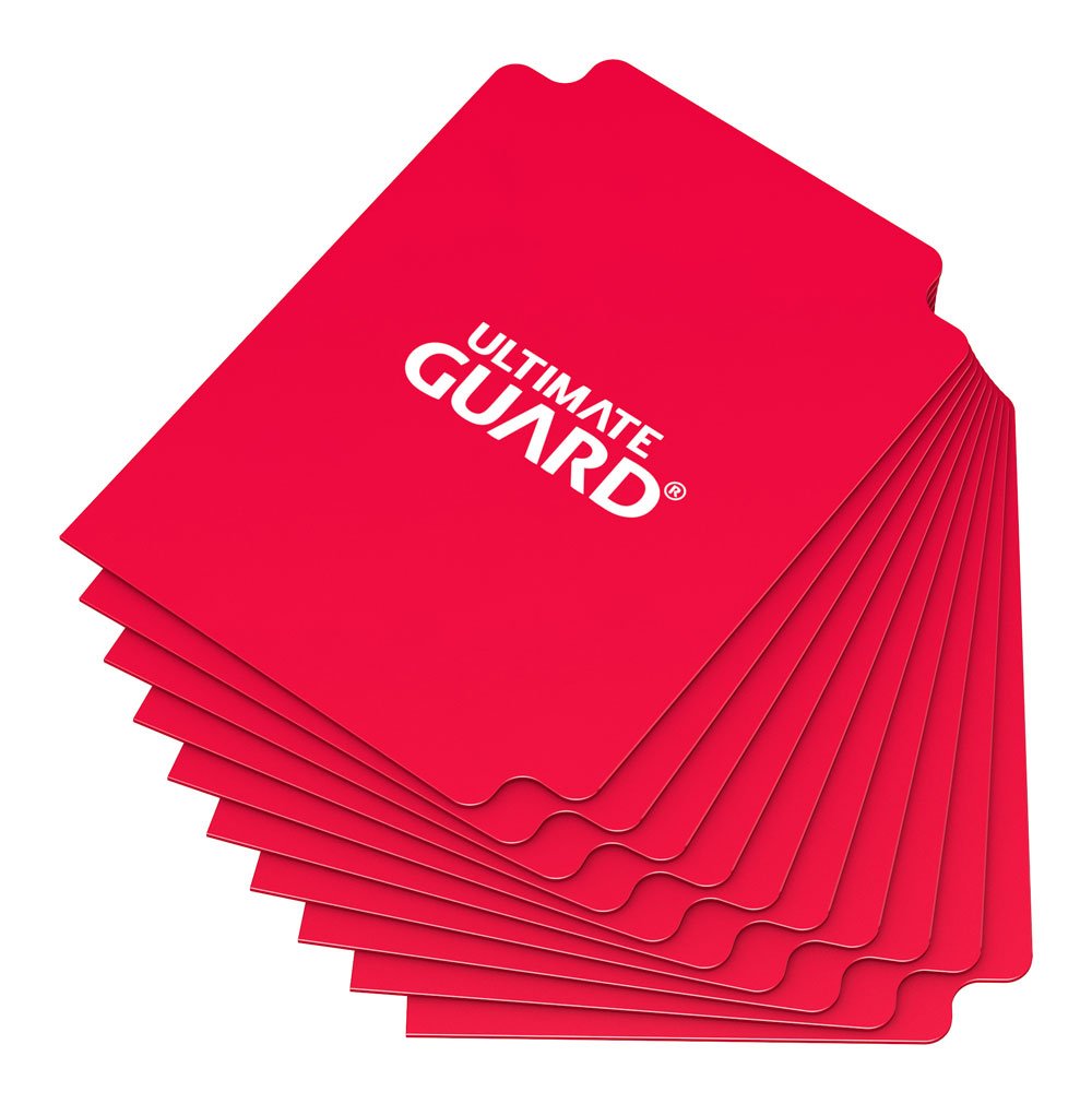 Ultimate Guard Divisori per Carte Formato Standard (10) - Rosso