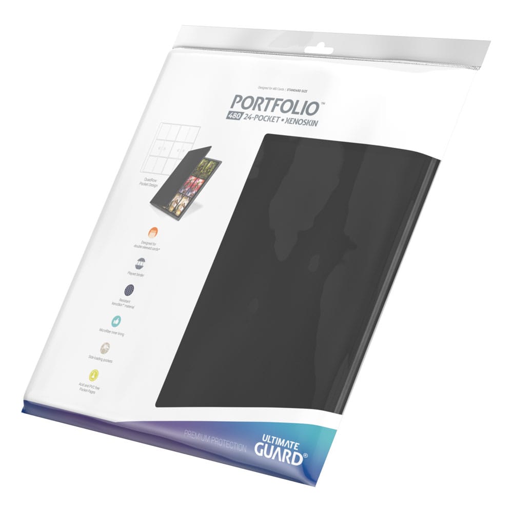 Portfolio 480 24 tasche Xenoskin - Nero - Ultimate Guard