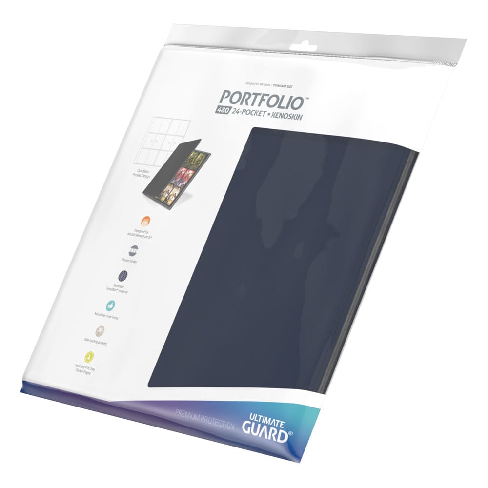 Portfolio 480 24 tasche Xenoskin - Blu - Ultimate Guard