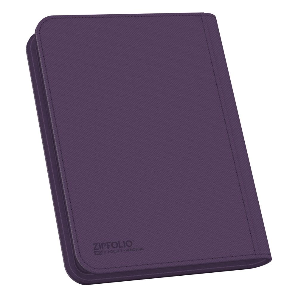 Ultimate Guard Zipfolio 160 8 tasche Xenoskin - Viola