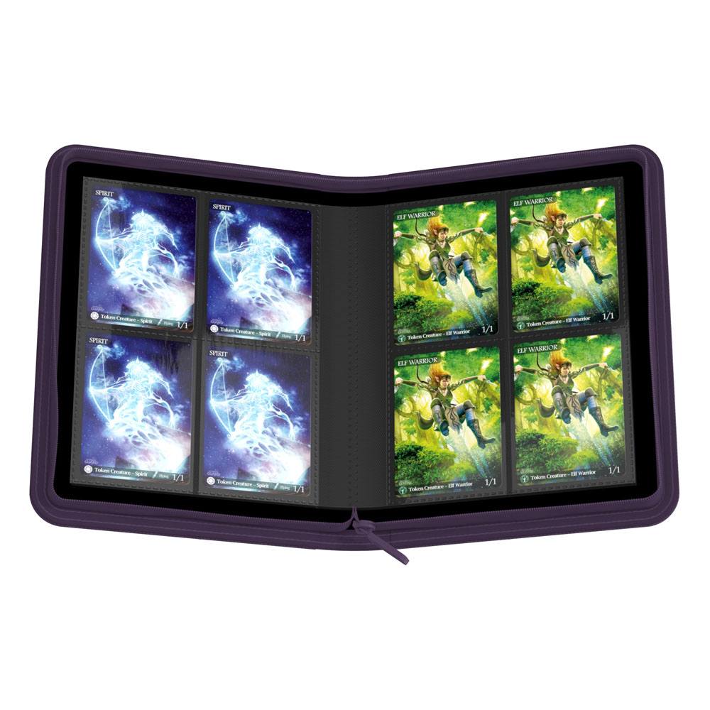 Ultimate Guard Zipfolio 160 8 tasche Xenoskin - Viola