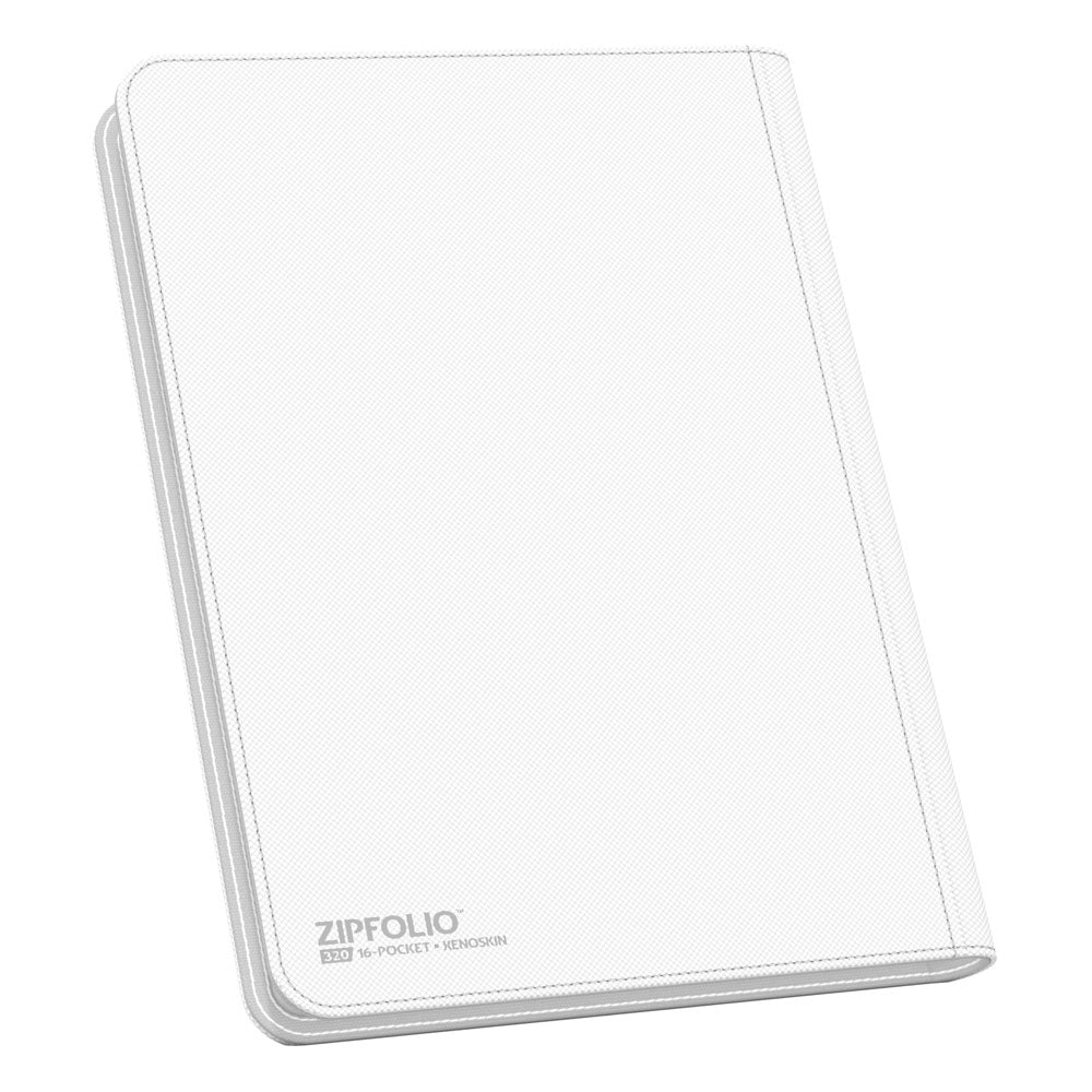 Ultimate Guard Zipfolio 320 16 tasche Xenoskin - Album portacarte bianco