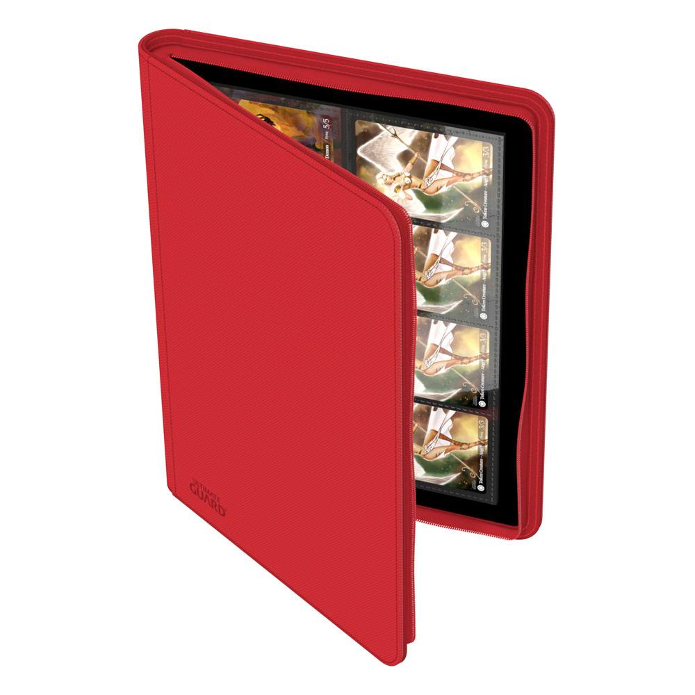Ultimate Guard Zipfolio 320 16 tasche Xenoskin - Portafoglio carte rosso
