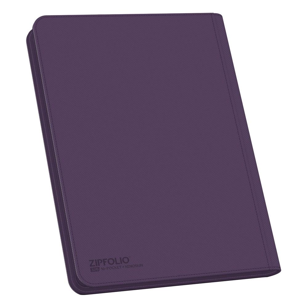 Ultimate Guard Zipfolio 320 16 tasche Xenoskin - Portacarte Viola