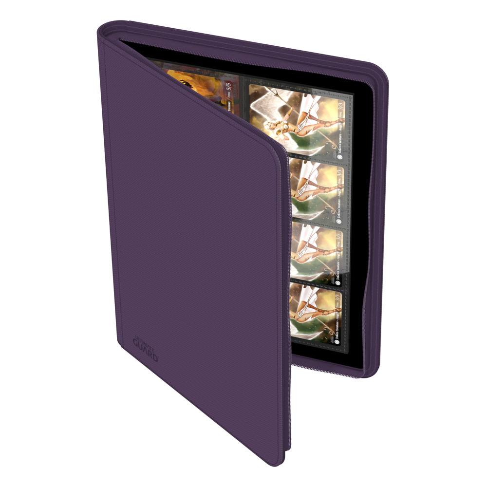 Ultimate Guard Zipfolio 320 16 tasche Xenoskin - Portacarte Viola