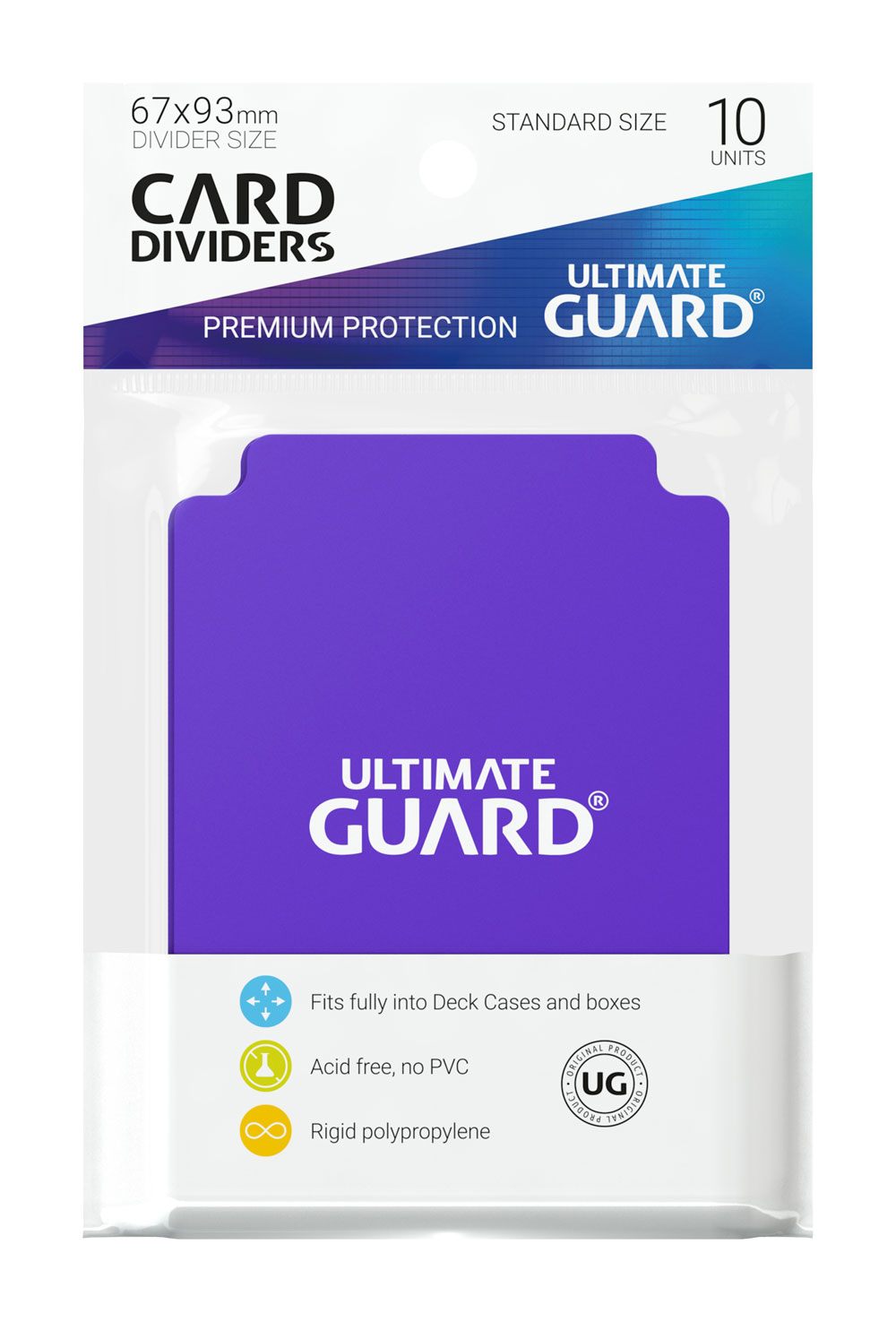 Ultimate Guard Divisori per Carte Standard Size (10) - Viola