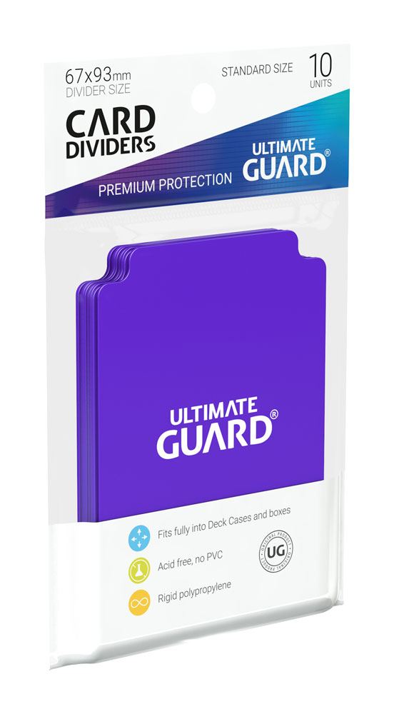 Ultimate Guard Divisori per Carte Standard Size (10) - Viola