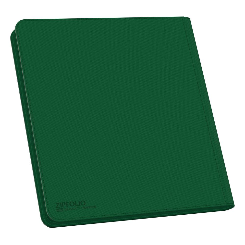 Ultimate Guard Zipfolio 480 24 tasche Xenoskin - Album portacarte verde