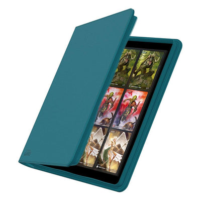 Ultimate Guard Zipfolio 480 24 tasche Xenoskin - Portacarte Petrol