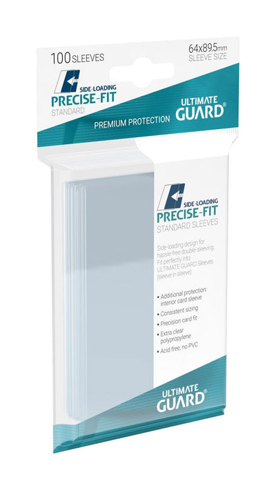 Ultimate Guard Precise-Fit Sleeves Standard Size (100) - Apertura Laterale