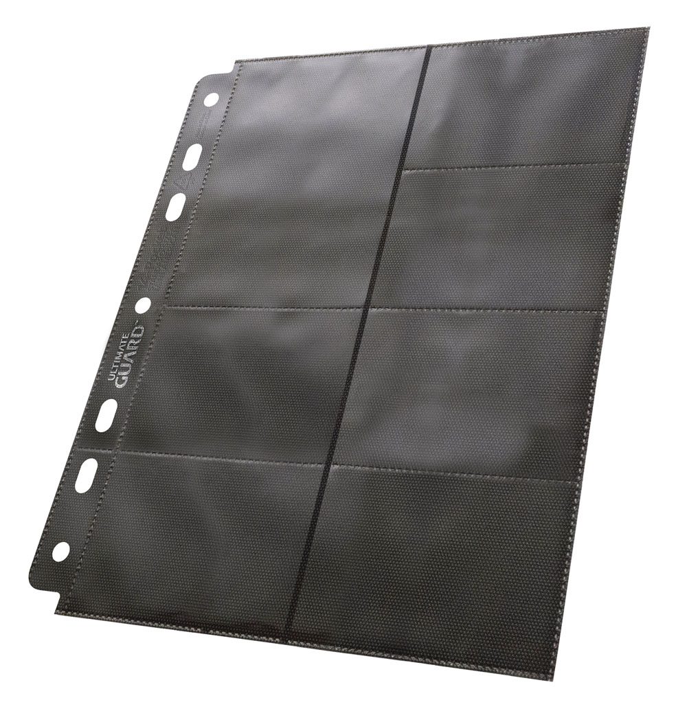 Ultimate Guard 14-Pocket Supreme Compact Pages Standard + Mini American (10) - Nero