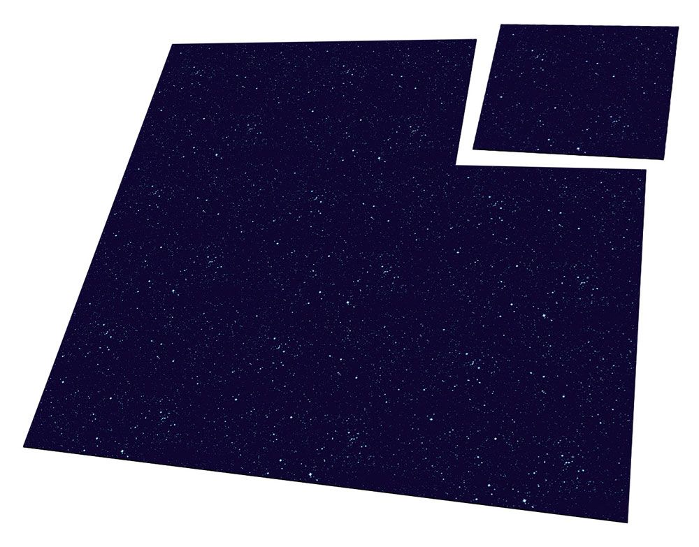 Ultimate Guard Battle-Tiles 1' Dark Space 30 x 30 cm (9) – Tappetini modulari