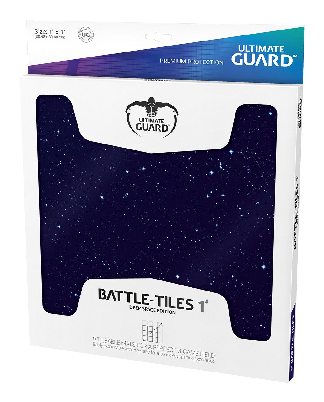 Ultimate Guard Battle-Tiles 1' Dark Space 30 x 30 cm (9) – Tappetini modulari