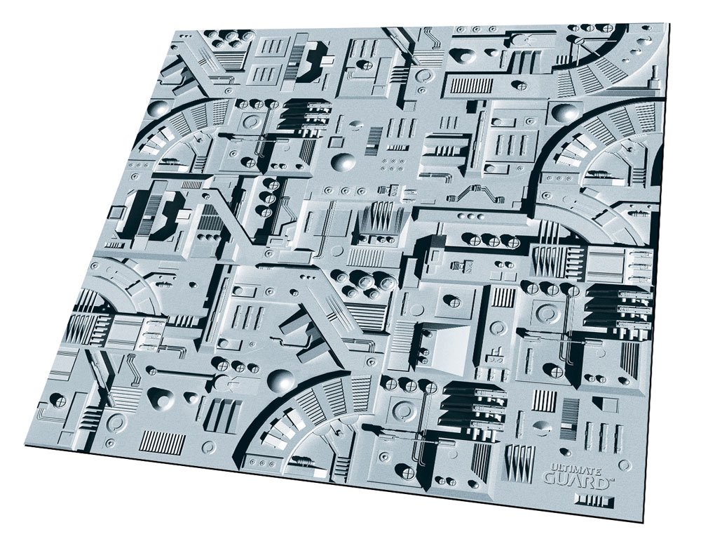 Ultimate Guard Battle-Tiles 1' Starship – 9 Tappetini Modulari 30x30 cm
