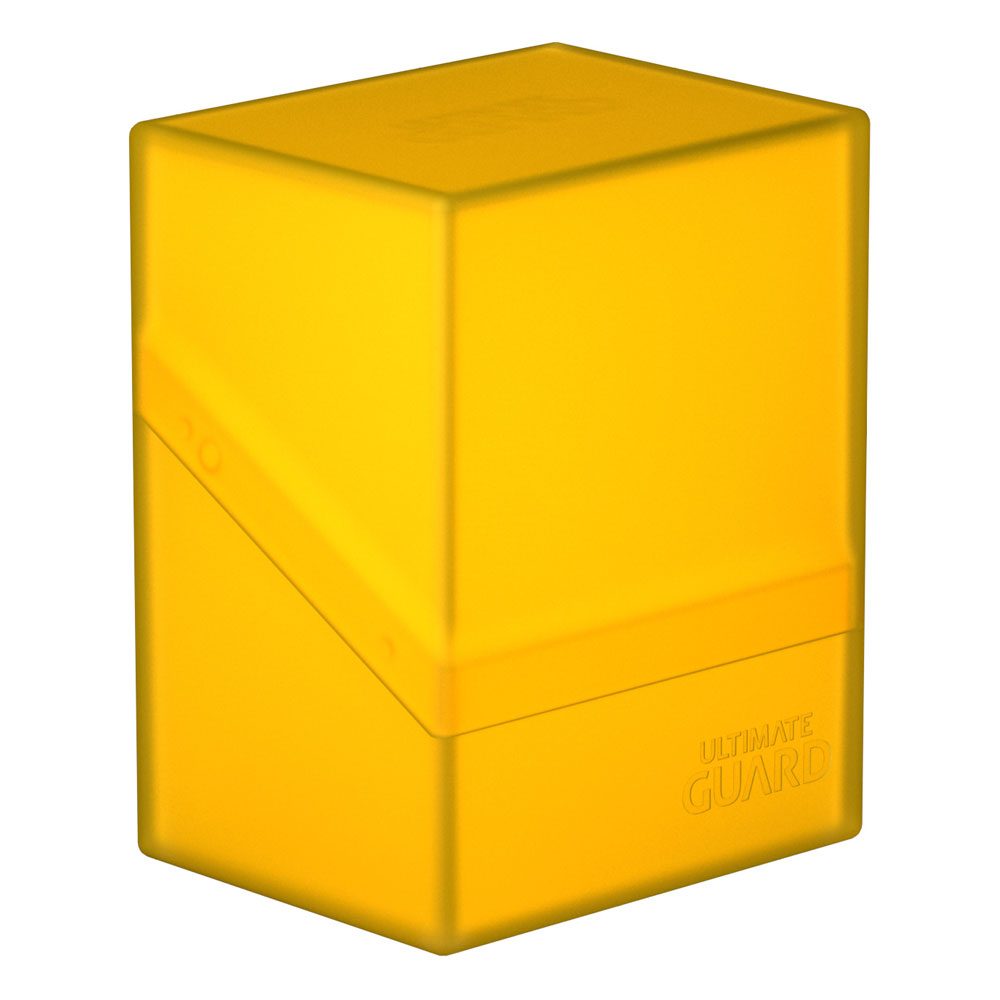 Ultimate Guard Boulder 80+ Portacarte Amber - Deck Box per 80 carte doppie