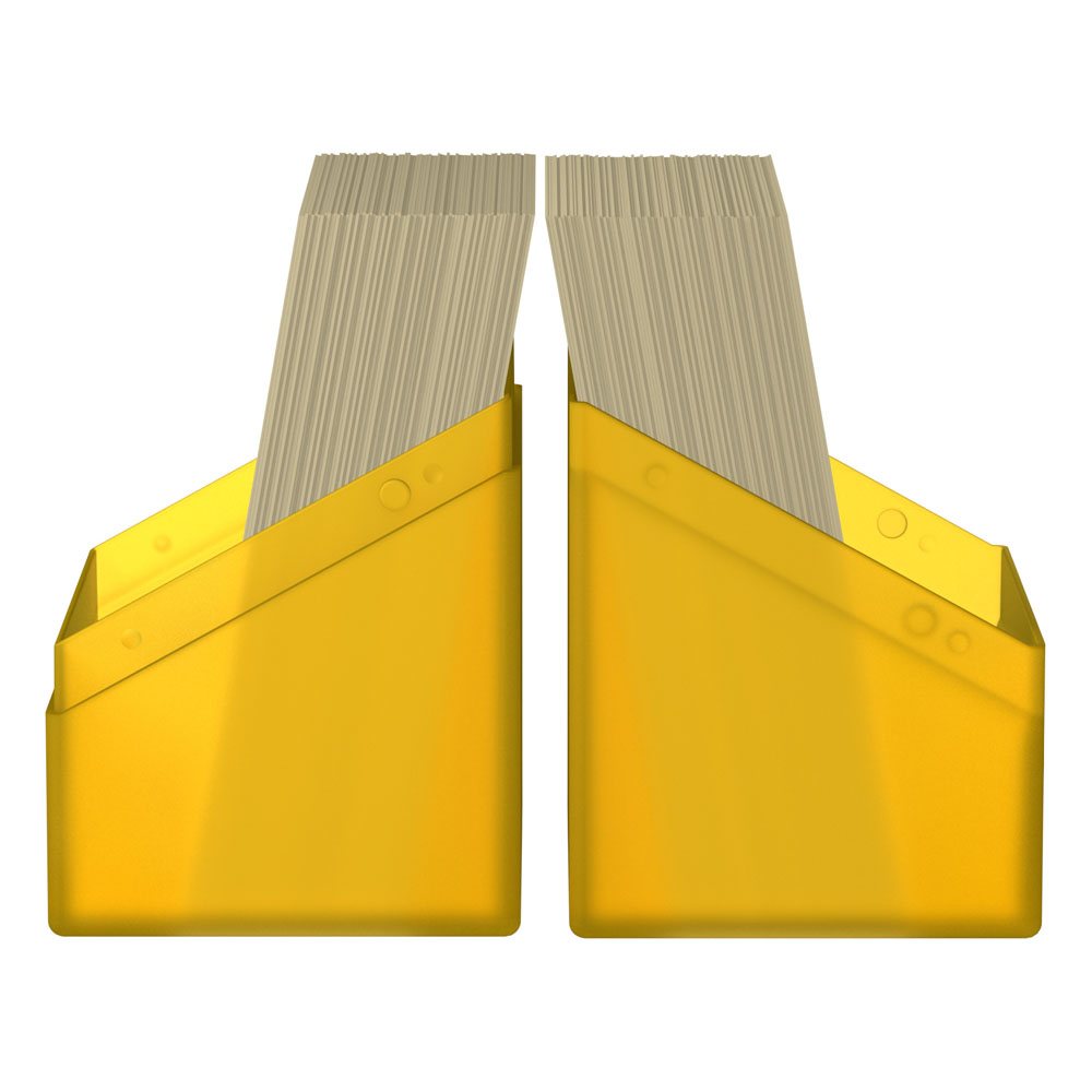 Ultimate Guard Boulder 80+ Portacarte Amber - Deck Box per 80 carte doppie