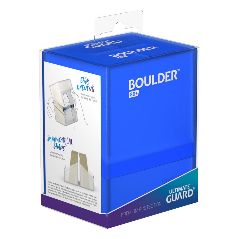 Ultimate Guard Boulder 80+ Deck Box - Zaffiro