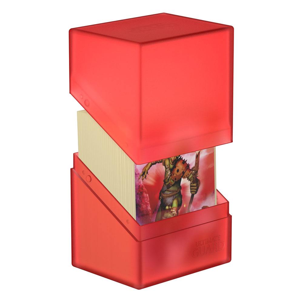 Ultimate Guard Boulder 80+ - Ruby Deck Box per Carte