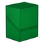 Ultimate Guard Boulder 80+ - Portamazzi Verde Smeraldo per 80 Carte Double-Sleeved