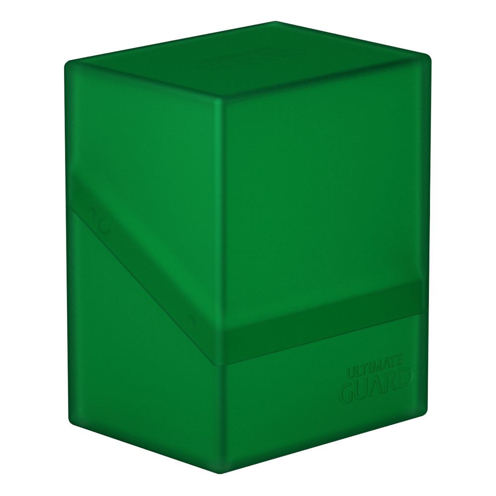 Ultimate Guard Boulder 80+ - Portamazzi Verde Smeraldo per 80 Carte Double-Sleeved