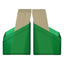 Ultimate Guard Boulder 80+ - Portamazzi Verde Smeraldo per 80 Carte Double-Sleeved