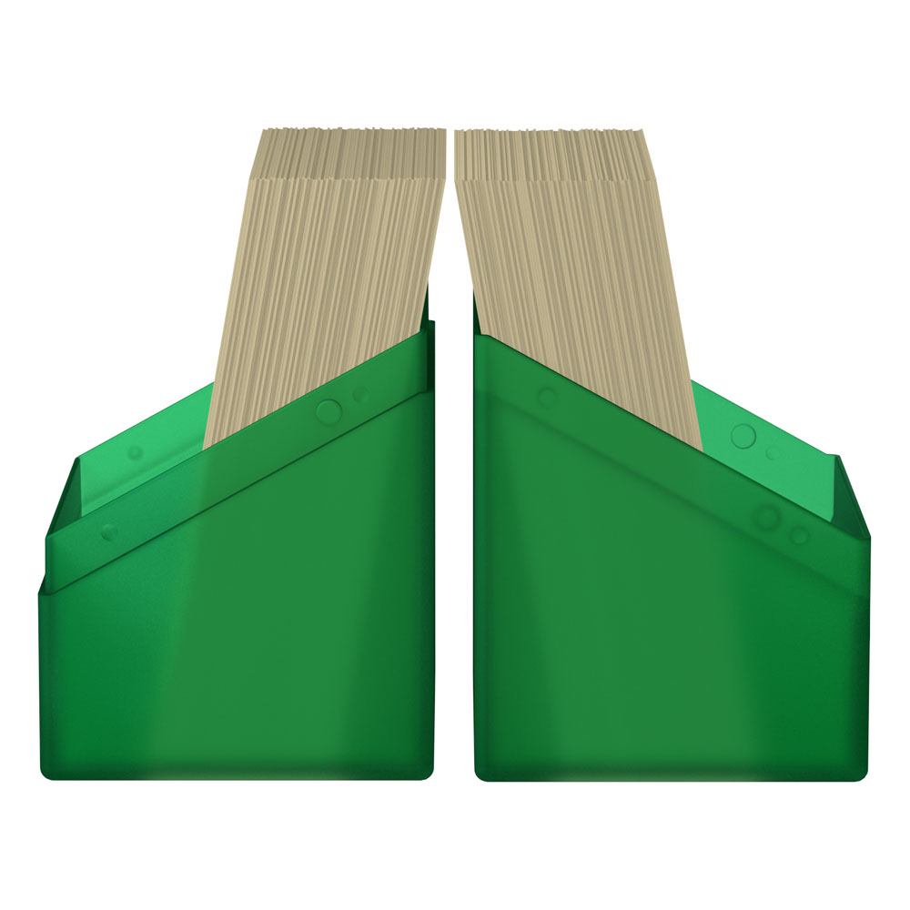 Ultimate Guard Boulder 80+ - Portamazzi Verde Smeraldo per 80 Carte Double-Sleeved