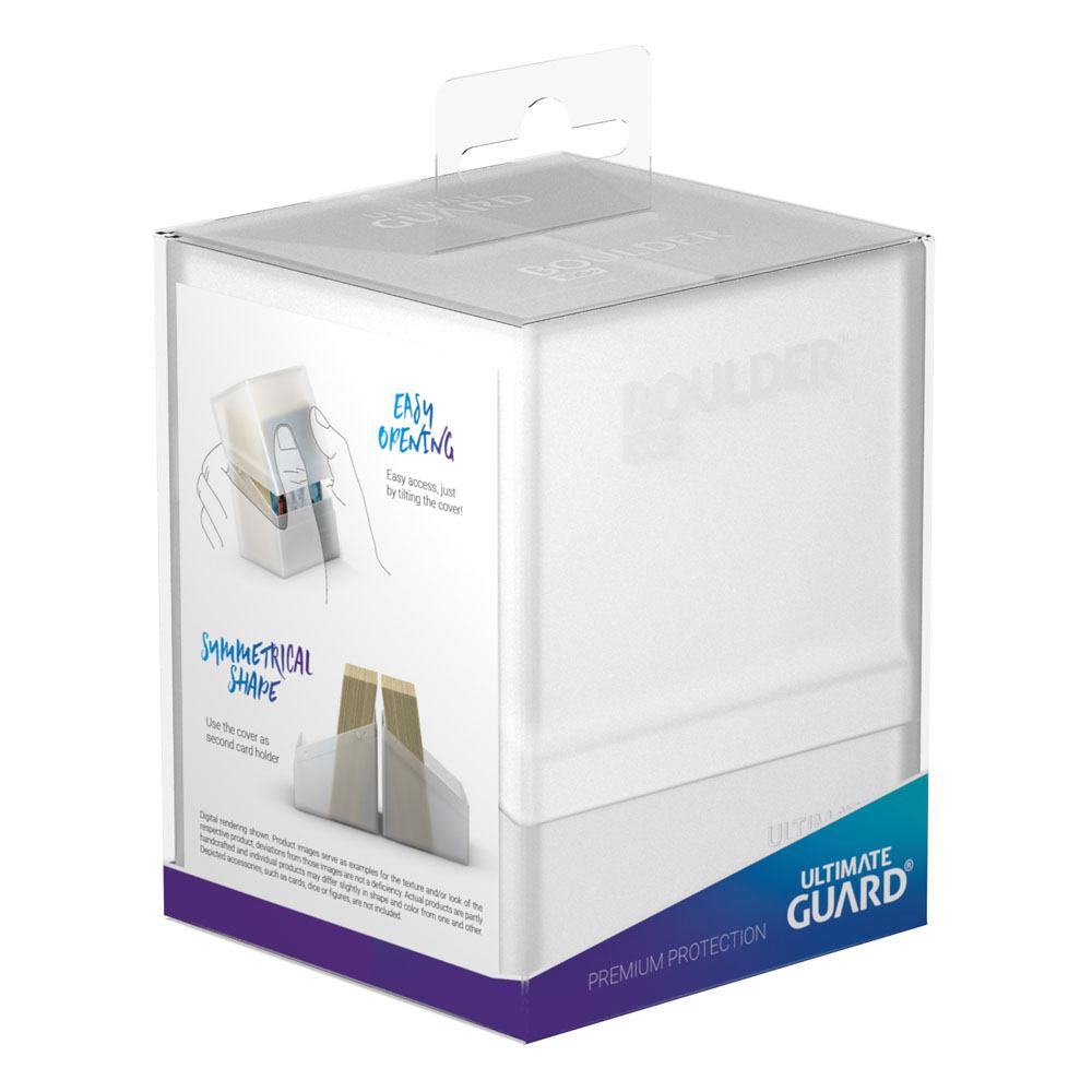 Ultimate Guard Boulder 100+ Frosted - Deck Box per 100+ Carte Doppie