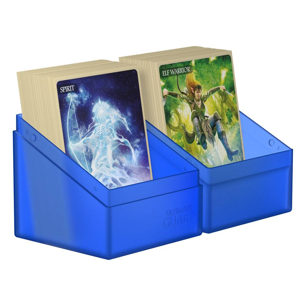 Ultimate Guard Boulder 100+ Portacarte Zaffiro, per 100+ Carte Doppie